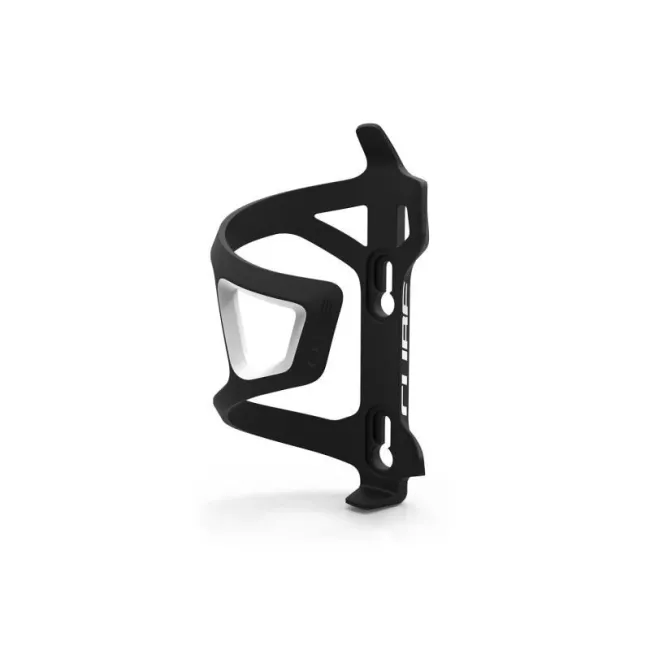 Suport Bidon Apa Cube Bottle Cage HPP Sidecage - Negru-Alb