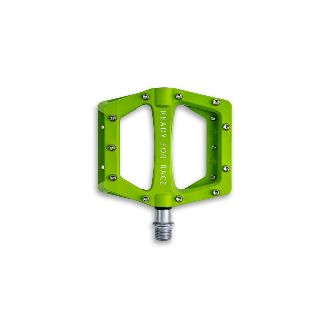 PEDALE CUBE RFR FLAT RACE VERDE