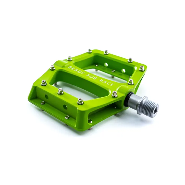 PEDALE CUBE RFR FLAT RACE VERDE