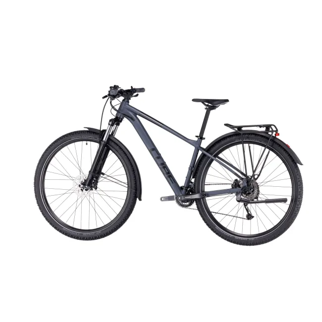 BICICLETA CUBE AIM SLX ALLROAD Grey Black 2023 cadru M (18") - roti 29"