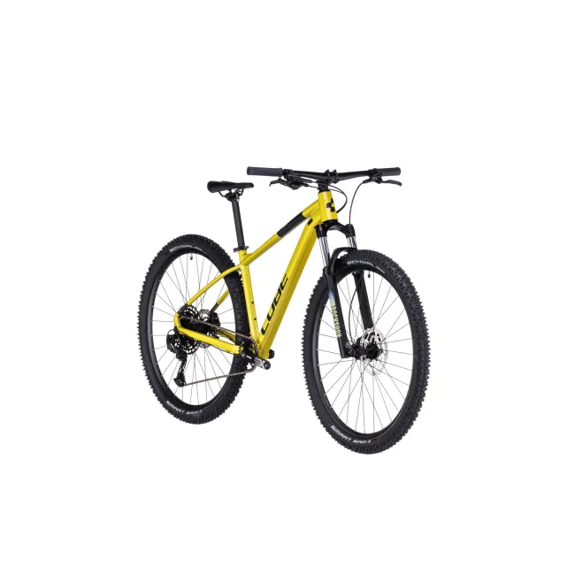 BICICLETA CUBE ANALOG Flashlime Black 2023 cadru XXL (24") - roti 29"