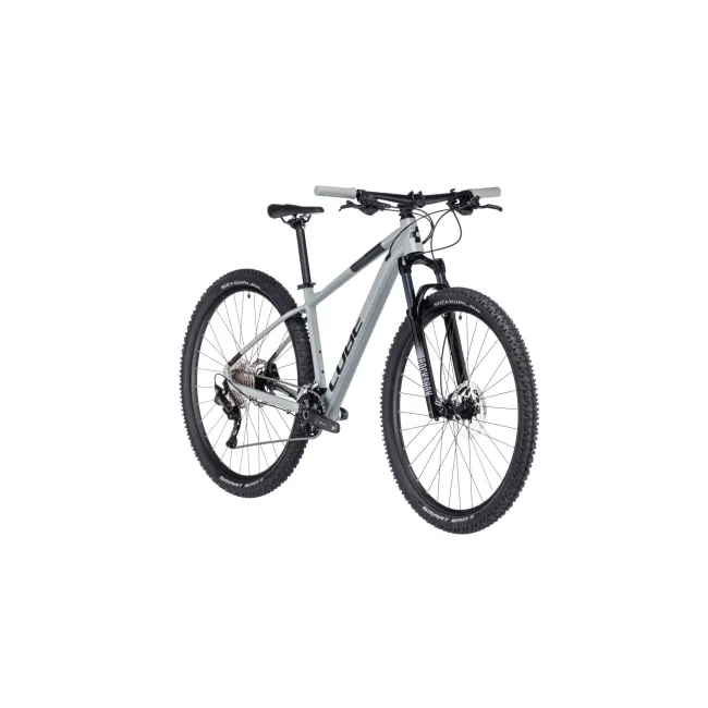 BICICLETA CUBE ATTENTION Swampgrey Black 2023 cadru S (16") - roti 27.5"