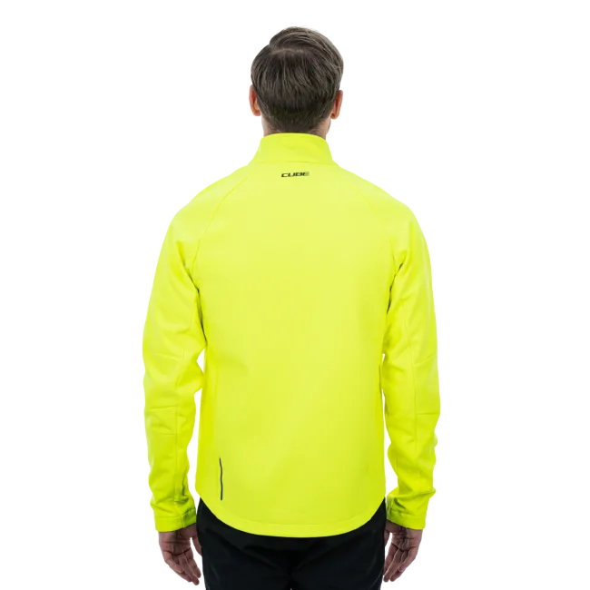 JACHETA CUBE ATX SOFTSHELL SAFETY NEON YELLOW S