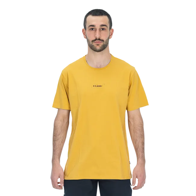 TRICOU CUBE ORGANIC T-SHIRT HOT DOG GTY FIT YELLOW S