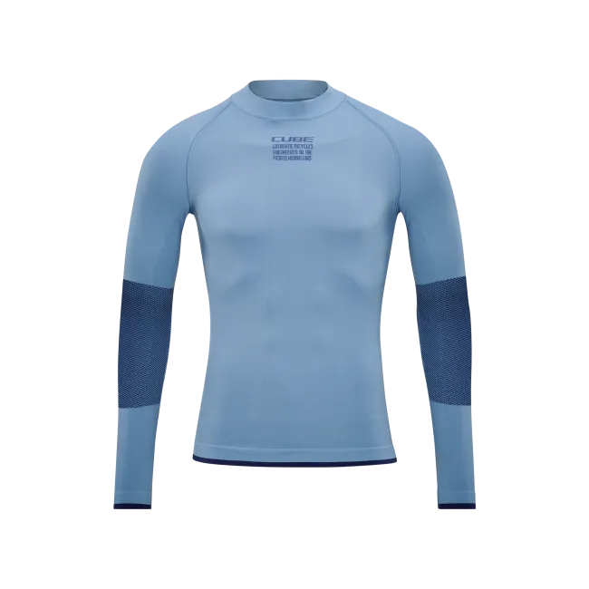 BLUZA DE CORP CUBE BASELAYER RACE BE WARM L/S BLUE XL/XXL