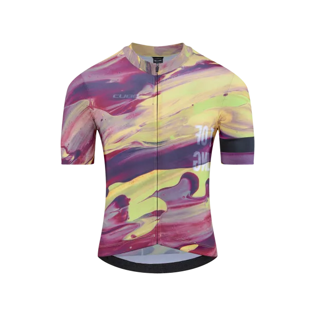 TRICOU CICLISM CUBE BLACKLINE JERSEY ART S/S PATTERN L