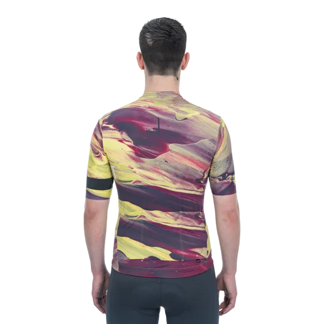 TRICOU CICLISM CUBE BLACKLINE JERSEY ART S/S PATTERN M