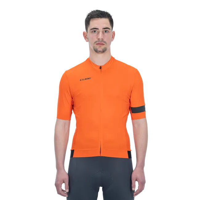 TRICOU CICLISM CUBE BLACKLINE JERSEY FLASH S/S ORANGE L