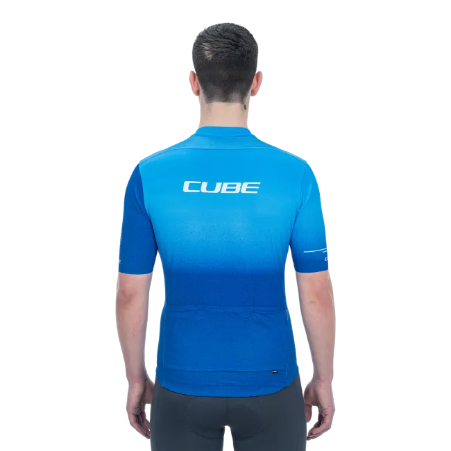 TRICOU CICLISM CUBE BLACKLINE JERSEY RACE S/S BLUE L