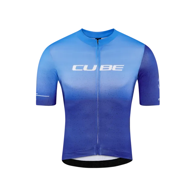 TRICOU CICLISM CUBE BLACKLINE JERSEY RACE S/S BLUE S