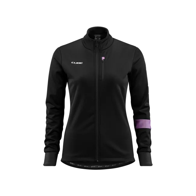 JACHETA CUBE BLACKLINE WS SOFTSHELL JACKET BLACK M (38)