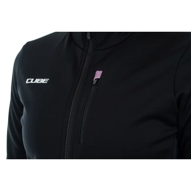 JACHETA CUBE BLACKLINE WS SOFTSHELL JACKET BLACK S (36)