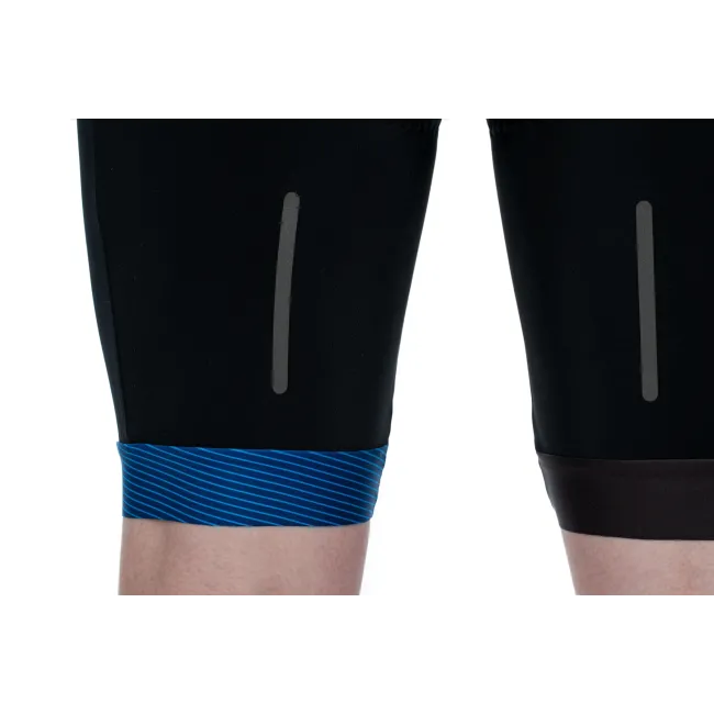 PANTALONI CUBE TEAMLINE BIB SHORTS BLACK BLUE L L