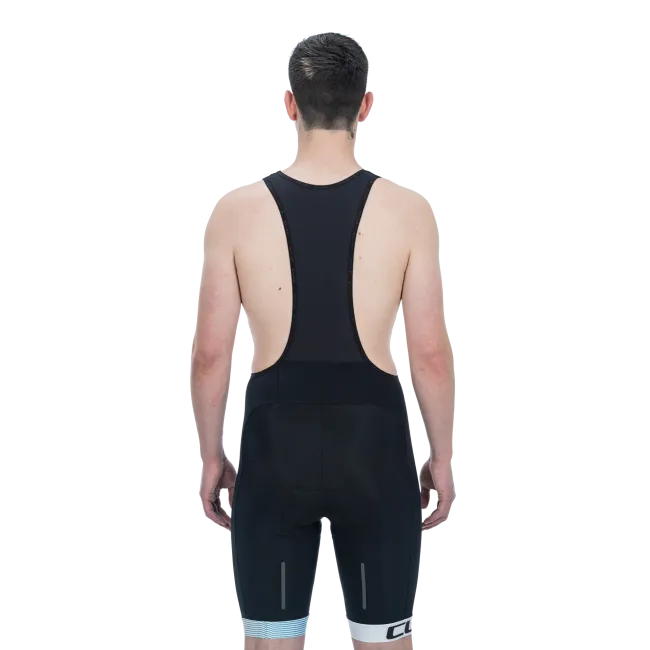 PANTALONI CUBE TEAMLINE BIB SHORTS BLACK WHITE L L