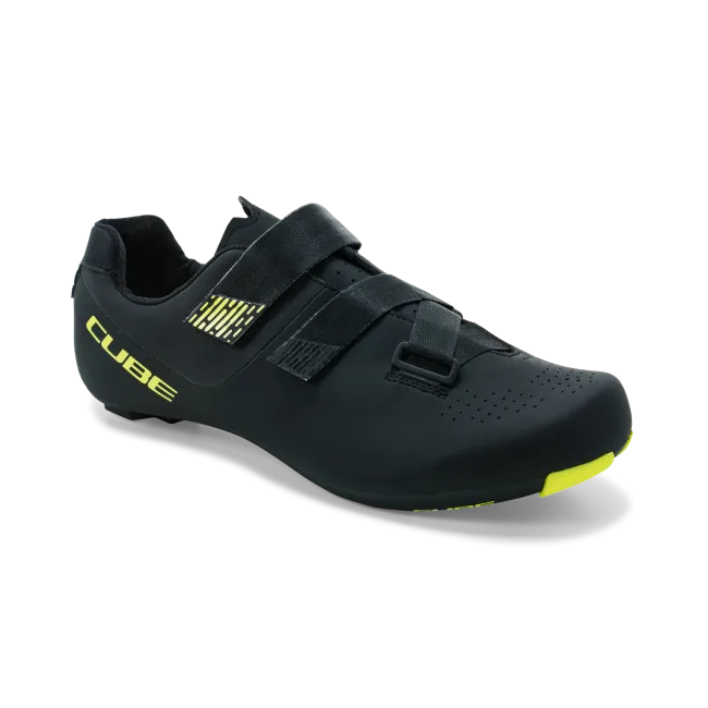 PANTOFI CICLISM CUBE SHOES RD SYDRIX BLACK LIME 44