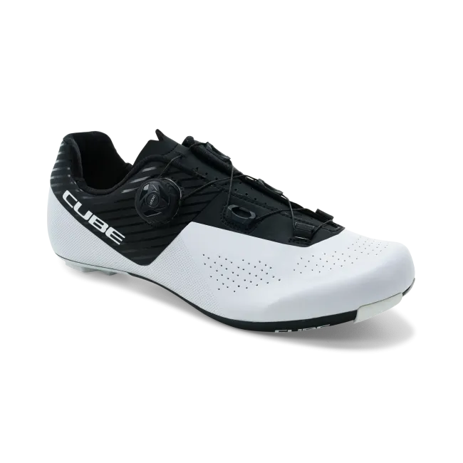 PANTOFI CICLISM CUBE SHOES RD SYDRIX PRO BLACK WHITE 42