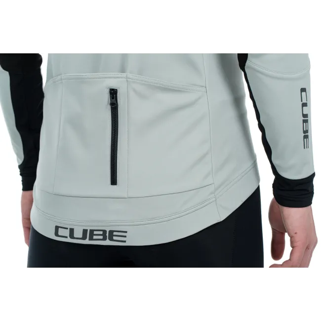 JACHETA CUBE TEAMLINE MULTIFUNCTIONAL BLACK-GREY XL