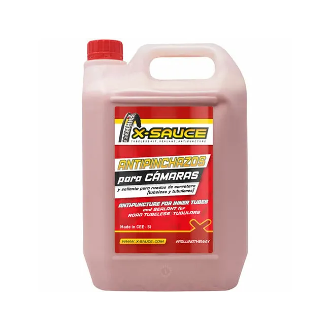 SOLUTIE ANTI PANA X-SAUCE PENTRU ANVELOPE SI CAMERE 5 L