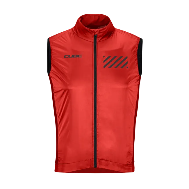 VESTA CUBE TEAMLINE GILET RED XXL