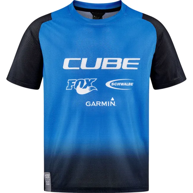 TRICOU CUBE VERTEX  ROOKIE X ACTIONTEAM S/S BLACK/BLUE L