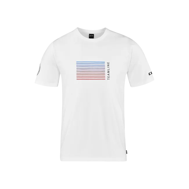 TRICOU CUBE ORGANIC T-SHIRT ROOKIE TEAMLINE WHITE XL