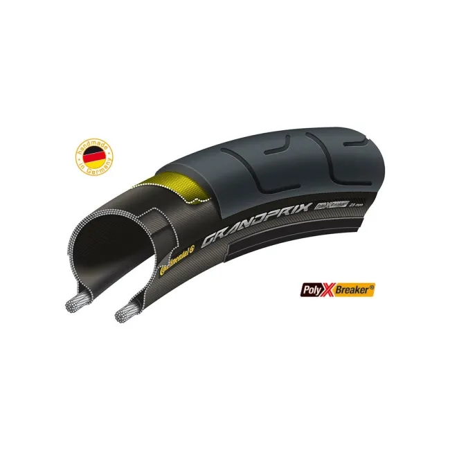 Anvelopa Pliabila Bicicleta Continental Grand Prix 23-622 (700x23C) negru/negru