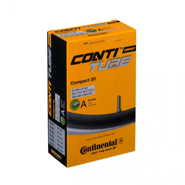 Camera Bicicleta Continental Compact 20 A34 32/47-406/451