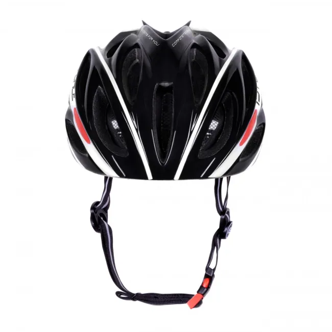 Casca Ciclism Force Bull - 54-58 cm, S-M, Negru-Alb