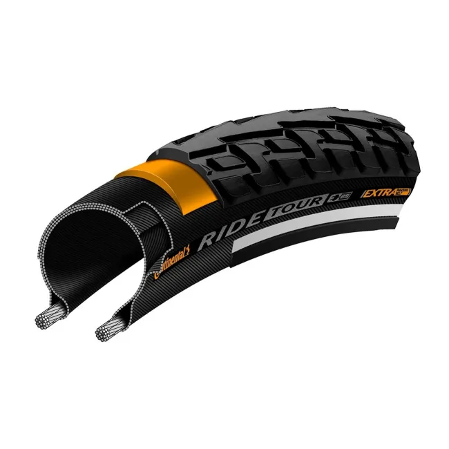 Anvelopa Continental Ride Tour Reflex Puncture-ProTection 32-622 negru/negru