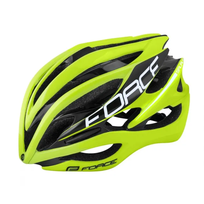 Casca Force Saurus fluo/negru M-L (57-61 cm)