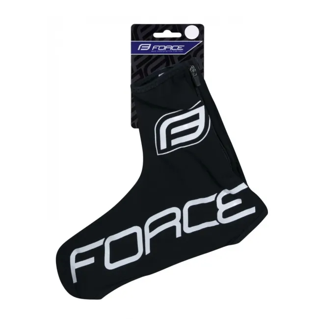 Huse pantofi Force Lycra Termo negre L-XL