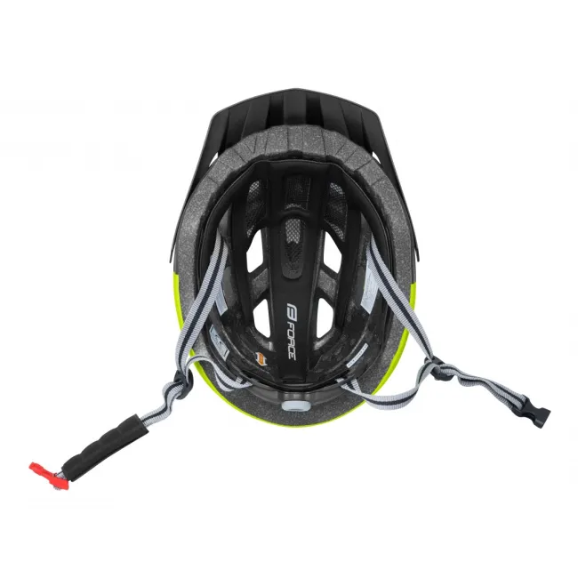 Casca Force Corella MTB negru/fluo L-XL (57-61 cm)