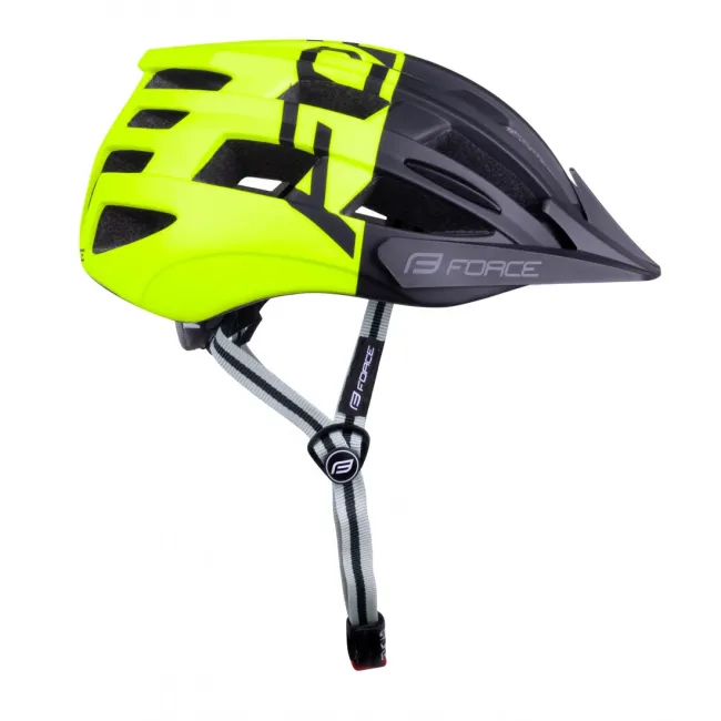 Casca Force Corella MTB negru/fluo L-XL (57-61 cm)