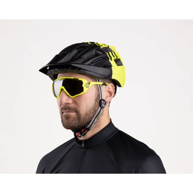Casca Force Corella MTB negru/fluo L-XL (57-61 cm)