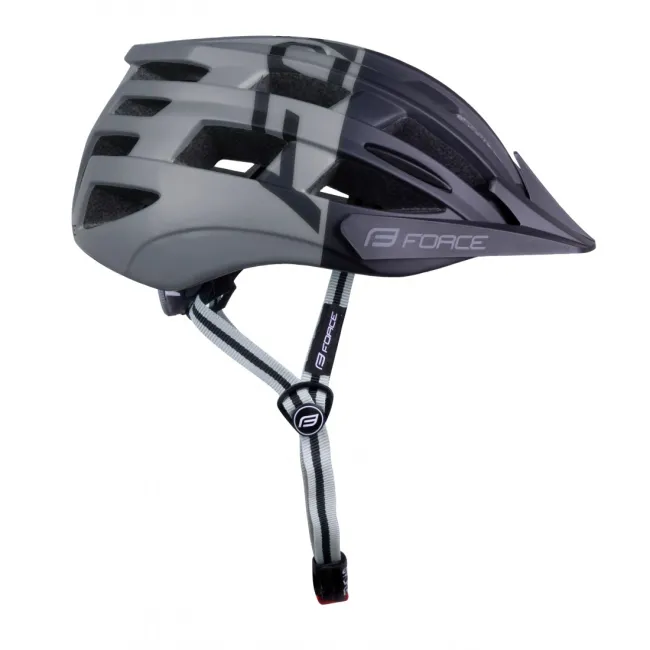 Casca Force Corella MTB negru/gri S-M (54-58 cm)