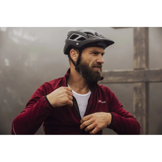 Casca Force Aves MTB E-bike, Gri/Negru Mat L-XL (58-61 cm)