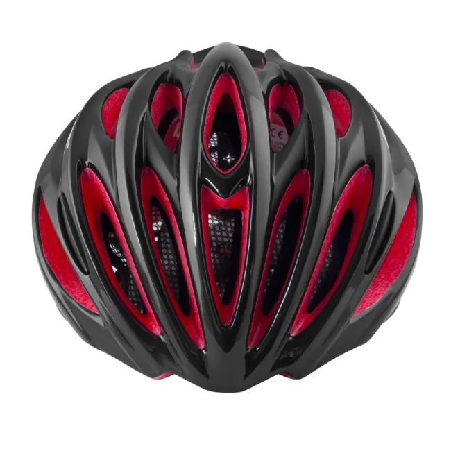 Casca Ciclism Force Bat, L-XL, Negru-Rosu