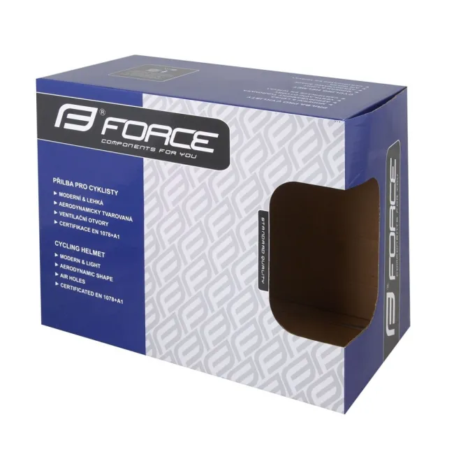 Casca Force Bat Negru/Rosu S-M (54-58 cm)