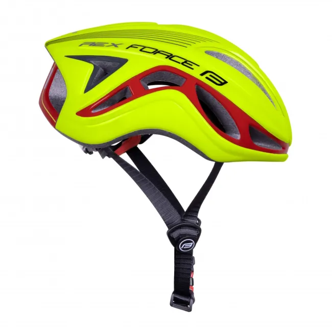 Casca Force Rex Fluo/Rosu S-M (56-58 cm)