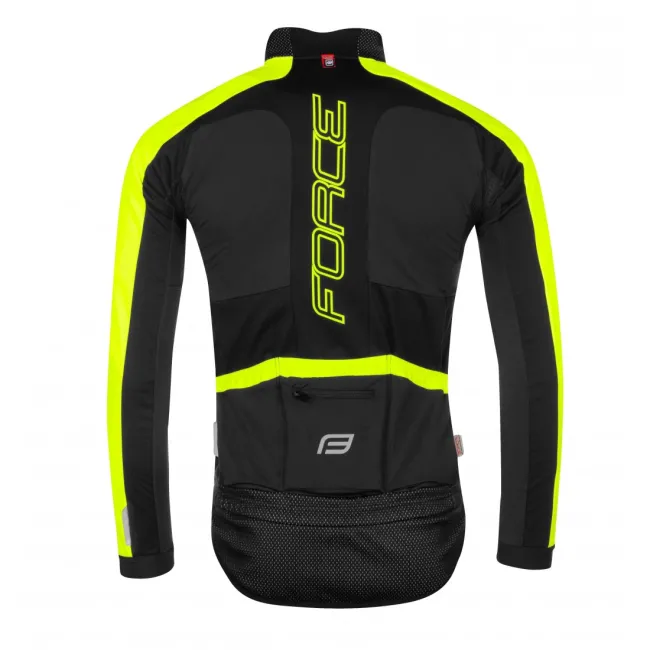 Jacheta Force X100 Pentru Iarna negru/fluo M