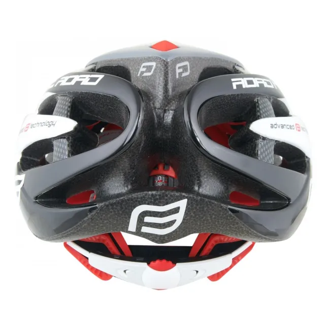 Casca Ciclism Junior Force Road, XS-S, Negru-Alb-Gri