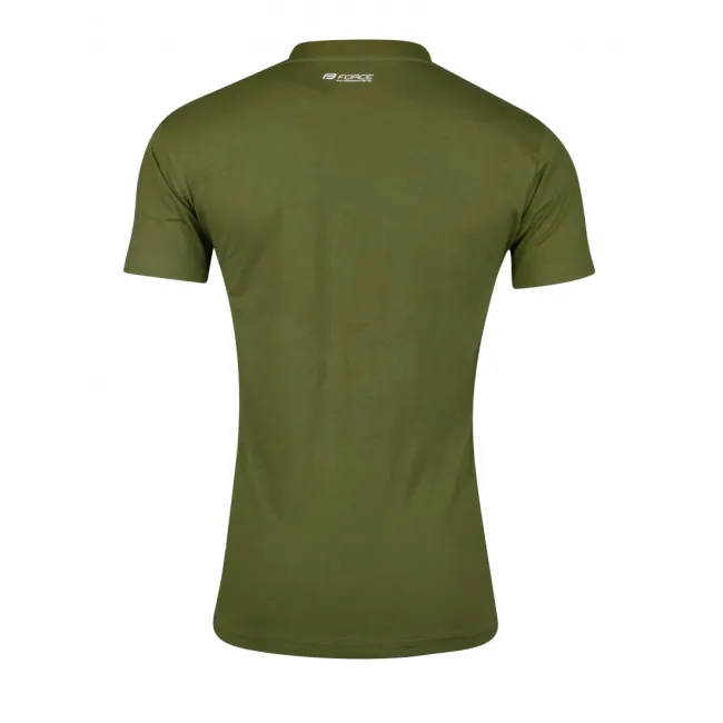 Tricou FORCE FLOW maneci scurte verde XXXL