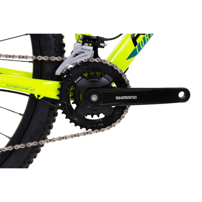 Bicicleta Rock Machine Torrent 20-29 29 Galben Fluo/Negru/Albastru XL-21