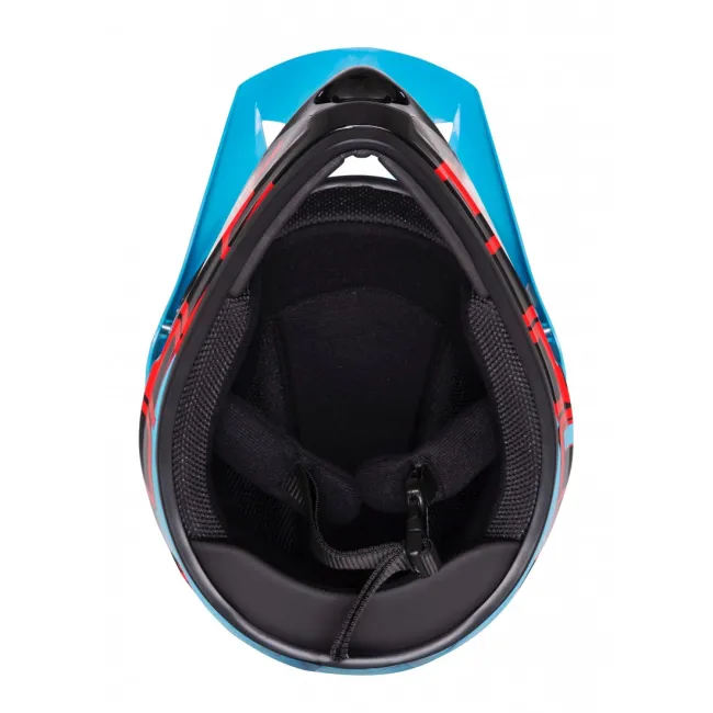 Casca Force Tiger Downhill Negru/Albastru/Rosu L-XL (59-61 cm)