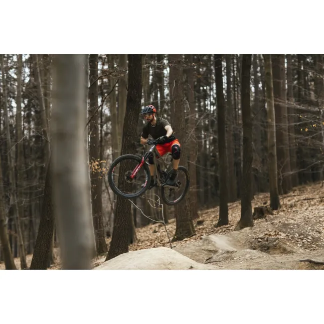 Tricou maneca scurta Force MTB Angle army M