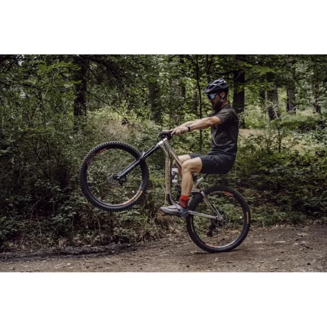 Tricou maneca scurta Force MTB Angle army XL
