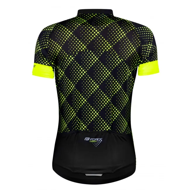 Tricou maneca scurta dama Force Vision, fluo, XL