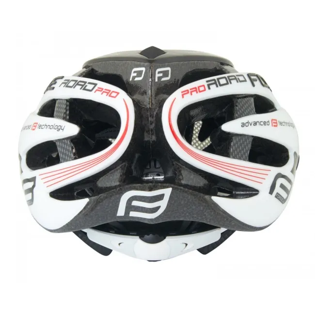 Casca Force Road Junior, alb/negru, XS-S (48-54 cm)