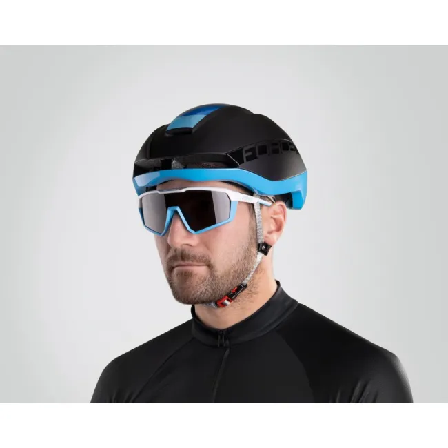 Ochelari Force Apex, lentila negru contrast, alb/gri