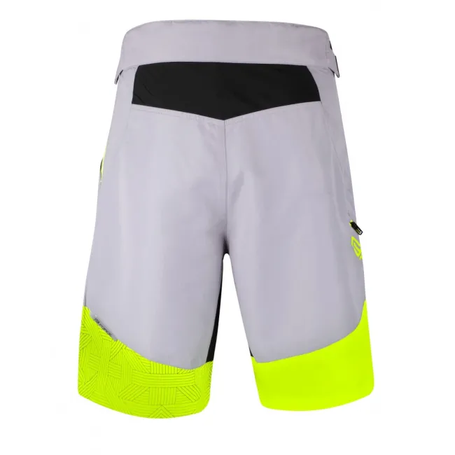 Pantaloni scurti cu bazon Force Storm, gri/fluo M